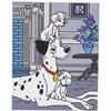 101 Dalmatiner: Pongo und Welpen, Bild 40x50cm Crystal Art Kit