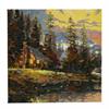 A Peaceful Retreat, 30x30cm Paint By Numbers Kit - Thomas Kinkade