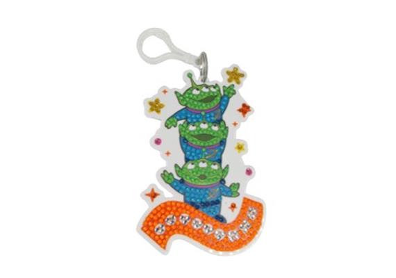 Aliens, Crystal Art Rucksack Anhänger