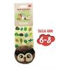 Anti-Rutsch Socken Eule 6-8 Jahre