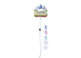 Armband einfarbig mit Edelweiss silber, div. Farben