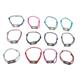 Armband mit Ski in div. Farben, 3x1 cm, 12 assortiert