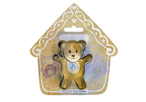 Ausstechform für Kekse Teddybär - Metall