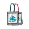 Baumwoll Tasche gestreift - Zermatt Matterhorn, 2 assortiert