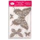 Beautiful Butterflies, Crystal Art A6 Stamp Set