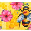 Beehive Crystal Art Card Kit 12.6cm x 17.5cm | Bild 2