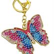 Bianca Butterfly Crystal Art Metal Keyring Kit, im Polybag verpackt, 6 x 6 cm | Bild 2