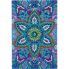 Blue Mandala, 10x15cm Crystal Art Card