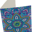 Blue Mandala, 10x15cm Crystal Art Card | Bild 2