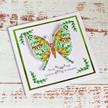 Bombay Butterfly, Crystal Art A5 Stamp Set | Bild 3