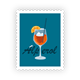 Briefmarkensticker Alperol