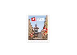 Briefmarkensticker Bern Zytglogge