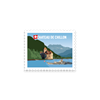 Briefmarkensticker Chateau de Chillon