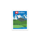 Briefmarkensticker Interlaken Eiger, Mönch, Jungfrau