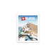 Briefmarkensticker Pilatus Bergstation