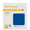 Brixies PLUS Bauplatte 25.5 x 25.5 cm Basic blau