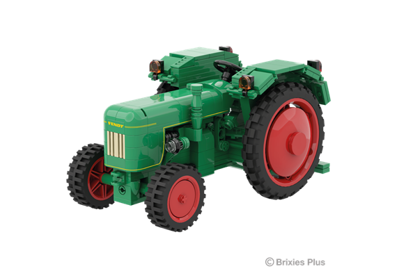 Brixies PLUS Bausatz Fendt Dieselross F28 Classic Club Collection