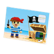 Brixies Postkarte Pirat / Pirate | Bild 2