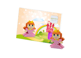 Brixies Postkarte Prinzessin / Princess