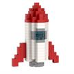Brixies Postkarte Rakete | Bild 2