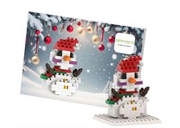 Brixies Postkarte Schneemann / snowman