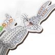 Bugs Bunny, Crystal Art Buddy, ca. 11x8cm | Bild 3