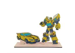 Bumblebee, Crystal Art Duo Buddies XL