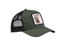 Cap Steinbock, olive grün