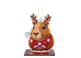 Capybard, Crystal Art Festive Buddy