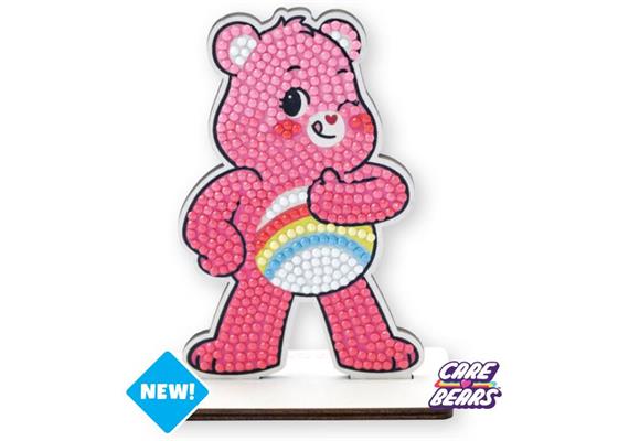 Cheer Bear, Crystal Art Buddy, ca. 11x8cm