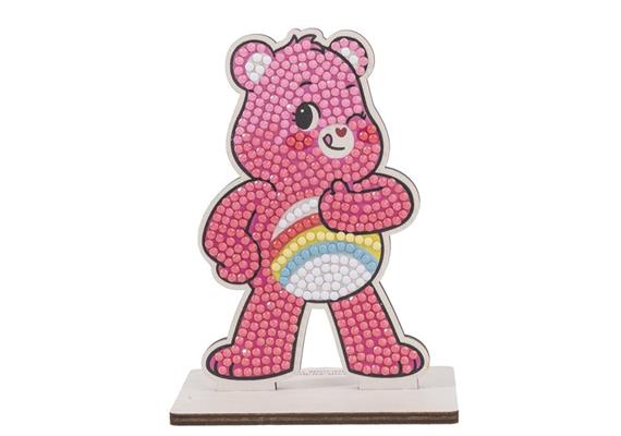 Cheer Bear, Crystal Art Buddy, ca. 11x8cm