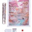 Cherry Blossom Bliss, 35x45cm Crystal Art Scroll | Bild 4
