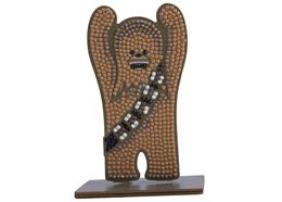 Chewbacca, Crystal Art Figur ca. 11x8cm