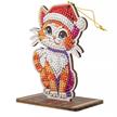 Christmas Cat, Crystal Art Buddy zum aufhängen | Bild 2