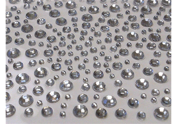 Clear, 325 Self Adhesive Crystals