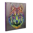 Colourful Wolf, 30x30cm Crystal Art Kit | Bild 2