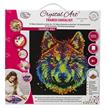 Colourful Wolf, 30x30cm Crystal Art Kit | Bild 5