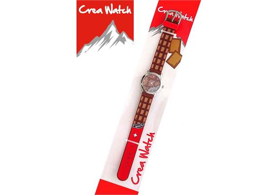 Creawatch Kinderuhr, Schweizer Collection Schokolade