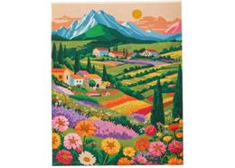 Crystal Art 40x50cm - Golden Fields