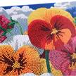 Crystal Art 40x50cm - Perfect Pansies | Bild 3