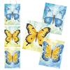 Crystal Art Kit - Butterflies Hanging Trio 15x20cm