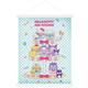 Cupcake Friends II, 40x50cm Crystal Art Scroll