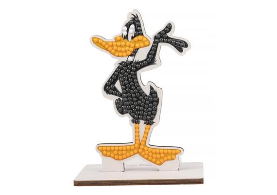 Daffy Duck, Crystal Art Buddy, ca. 11x8cm