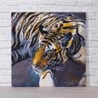 Der Tiger, Bild 70x70cm Crystal Art Kit | Bild 4
