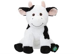 ECO Plüsch Kuh, 28 cm - aus recycletem PET