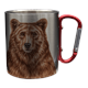 Edelstahltasse Bär, 330ml