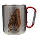 Edelstahltasse Eichhörnchen, 330ml
