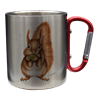 Edelstahltasse Eichhörnchen, 330ml