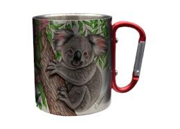 Edelstahltasse Wild Koala, 330ml