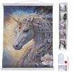 Einhorn, 35x45cm Crystal Art Scroll | Bild 4